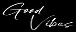logo Good Vibes shop, abbiagliamento donna e ragazza
