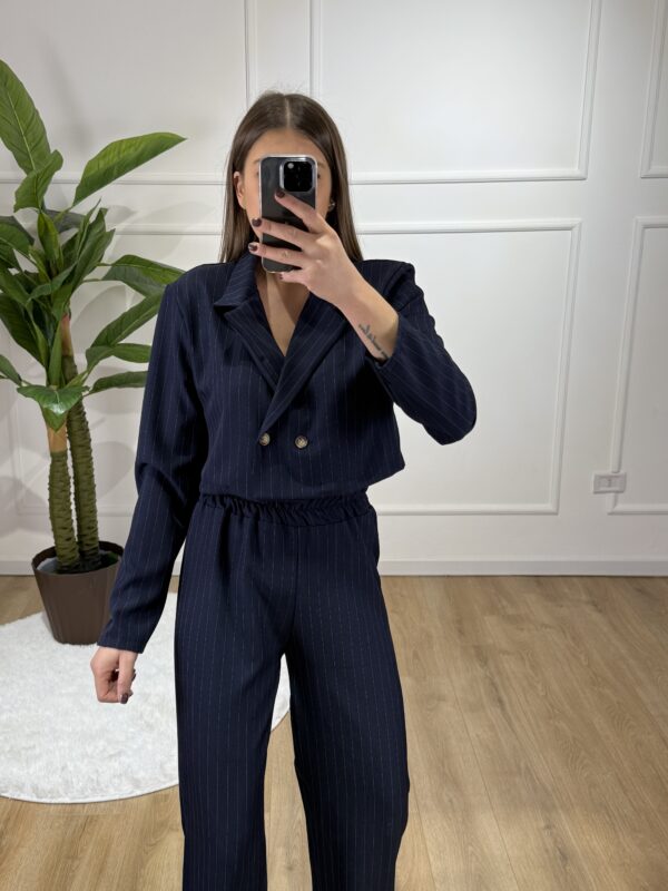 Tailleur gessato - immagine 6