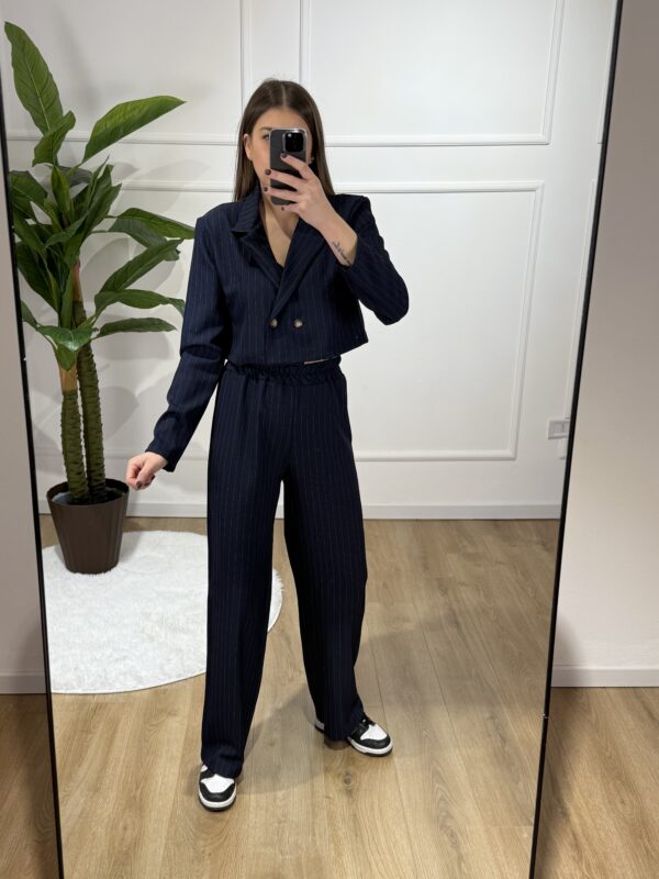 Tailleur gessato - immagine 5