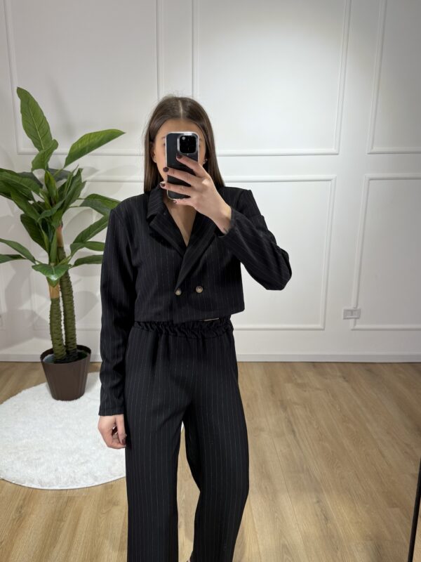 Tailleur gessato - immagine 2