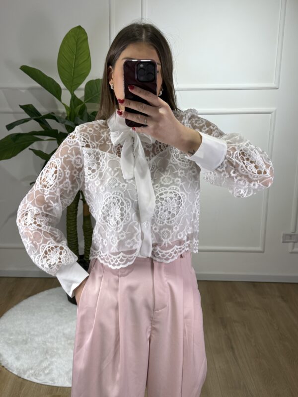 Camicia in pizzo
